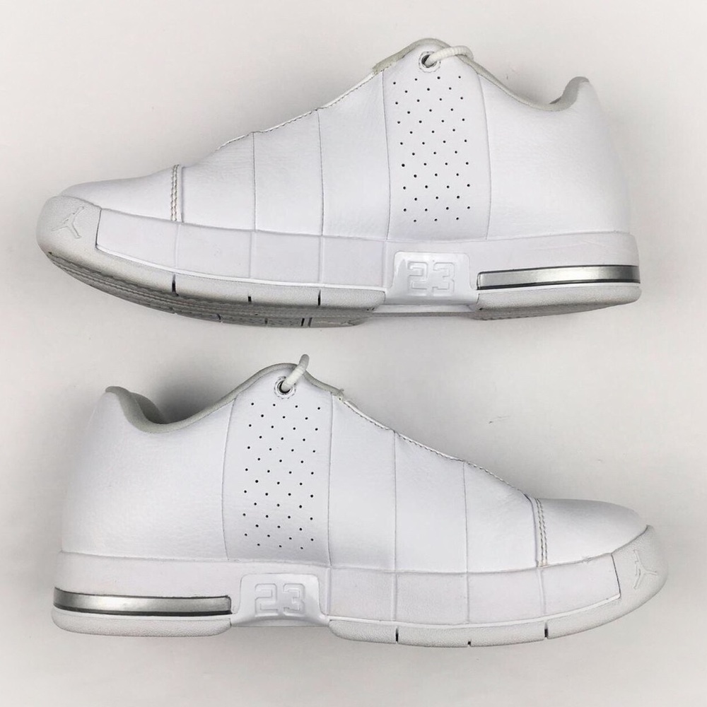 Air Jordan Team Elite 2 Low White Basketball Shoes Sneakers Men’s 8 Jordans Nike - Picture 3 of 10
